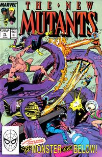 Cover for The New Mutants (Marvel, 1983 series) #76 [Direct]