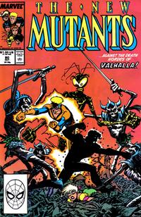 Cover for The New Mutants (Marvel, 1983 series) #80