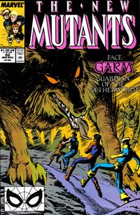 Cover for The New Mutants (Marvel, 1983 series) #82