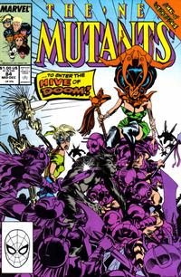 Cover for The New Mutants (Marvel, 1983 series) #84