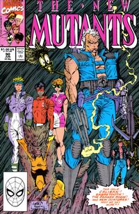 Cover Thumbnail for The New Mutants (Marvel, 1983 series) #90 [Direct]