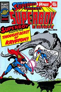 Cover Thumbnail for Superman Presents Superboy Comic (K. G. Murray, 1976 ? series) #103