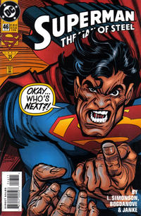 Cover for Superman: The Man of Steel (DC, 1991 series) #46 [Direct Sales]