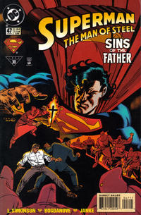 Cover for Superman: The Man of Steel (DC, 1991 series) #47 [Direct Sales]