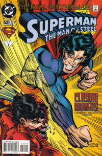 Cover for Superman: The Man of Steel (DC, 1991 series) #52 [Direct Sales]