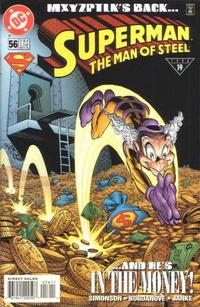 Cover for Superman: The Man of Steel (DC, 1991 series) #56 [Direct Sales]