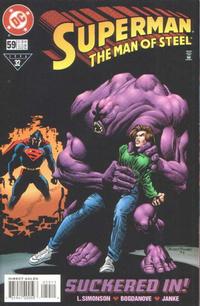 Cover Thumbnail for Superman: The Man of Steel (DC, 1991 series) #59 [Direct Sales]