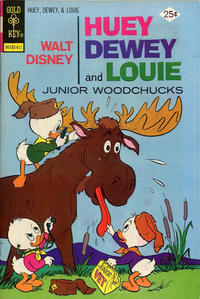 Cover Thumbnail for Walt Disney Huey, Dewey and Louie Junior Woodchucks (Western, 1966 series) #29 [Gold Key]