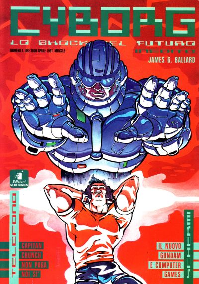 Cover for Cyborg (Edizioni Star Comics, 1991 series) #4