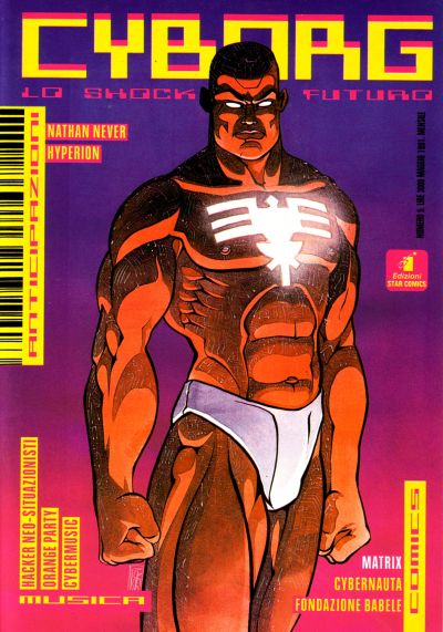 Cover for Cyborg (Edizioni Star Comics, 1991 series) #5