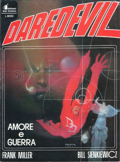 Cover for Devil: Amore e Guerra (Edizioni Star Comics, 1989 series) 