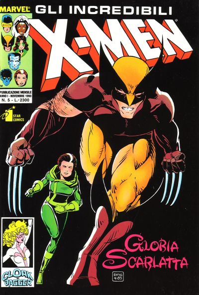 Cover for Gli Incredibili X-Men (Edizioni Star Comics, 1990 series) #5