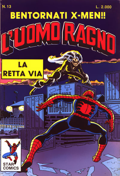Cover for L'Uomo Ragno (Edizioni Star Comics, 1987 series) #13