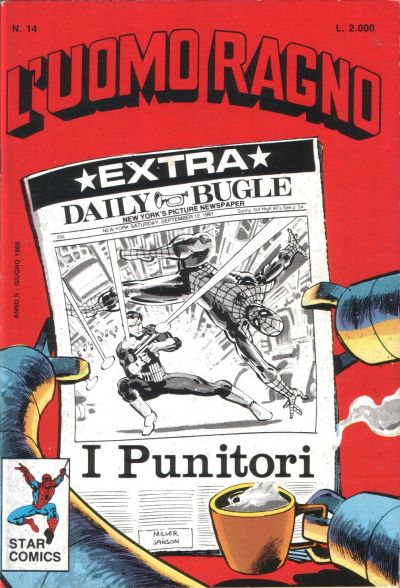 Cover for L'Uomo Ragno (Edizioni Star Comics, 1987 series) #14