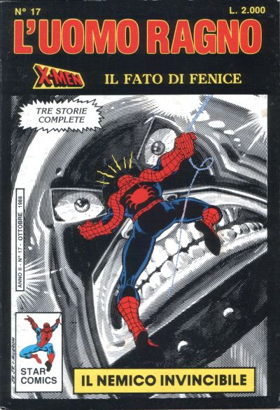 Cover for L'Uomo Ragno (Edizioni Star Comics, 1987 series) #17