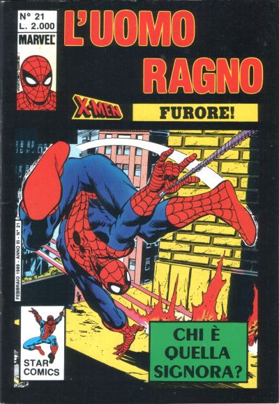 Cover for L'Uomo Ragno (Edizioni Star Comics, 1987 series) #21