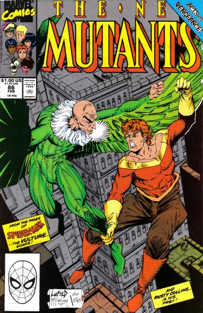 Cover for The New Mutants (Marvel, 1983 series) #86