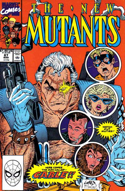 Cover for The New Mutants (Marvel, 1983 series) #87