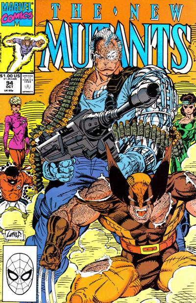 Cover for The New Mutants (Marvel, 1983 series) #94 [Direct]