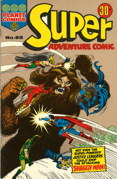 Cover for Super Adventure Comic (K. G. Murray, 1960 series) #65
