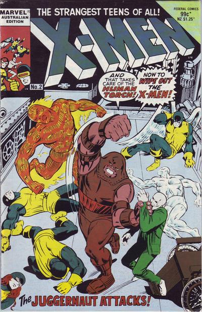 Cover for X-Men (Federal, 1984 ? series) #2