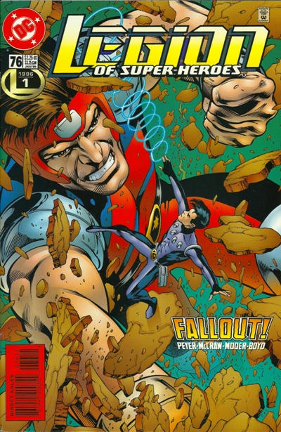 Cover for Legion of Super-Heroes (DC, 1989 series) #76