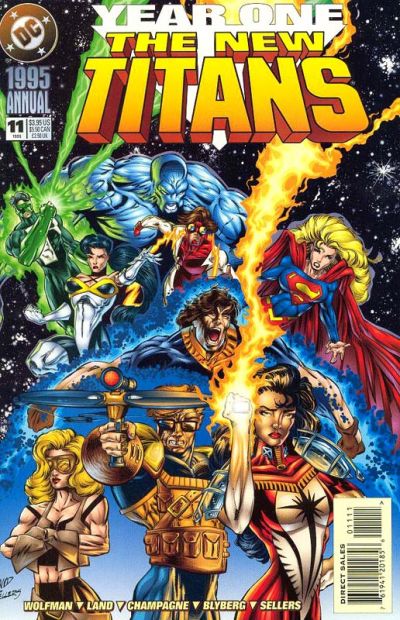 Cover for The New Titans Annual (DC, 1989 series) #11