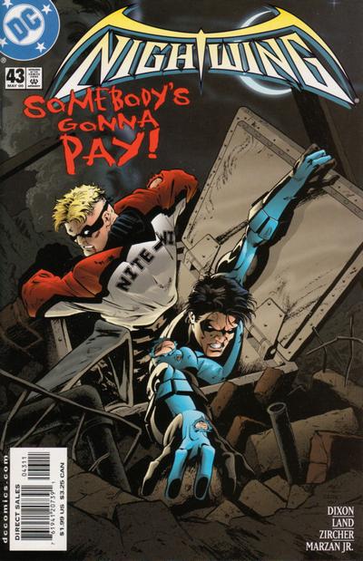 Cover for Nightwing (DC, 1996 series) #43 [Direct Sales]