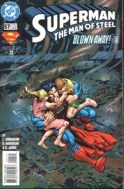 Cover for Superman: The Man of Steel (DC, 1991 series) #57 [Direct Sales]