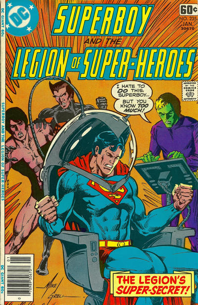 Cover for Superboy & the Legion of Super-Heroes (DC, 1977 series) #235