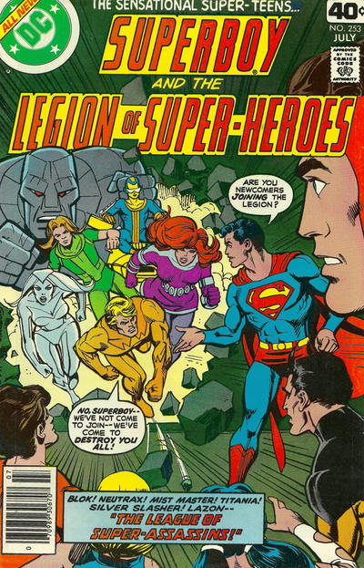 Cover for Superboy & the Legion of Super-Heroes (DC, 1977 series) #253