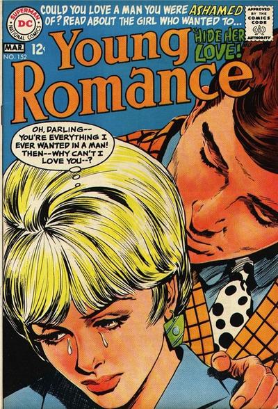 Cover for Young Romance (DC, 1963 series) #152
