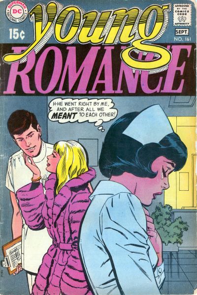 Cover for Young Romance (DC, 1963 series) #161