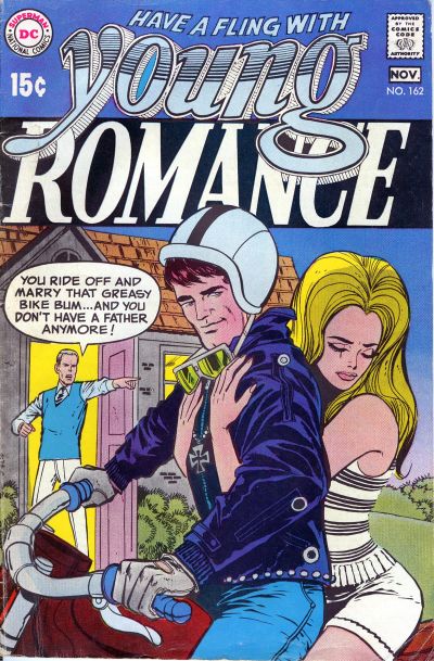 Cover for Young Romance (DC, 1963 series) #162