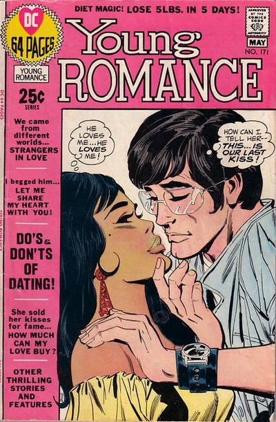 Cover for Young Romance (DC, 1963 series) #171