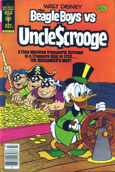Cover for Walt Disney the Beagle Boys versus Uncle Scrooge (Western, 1979 series) #5