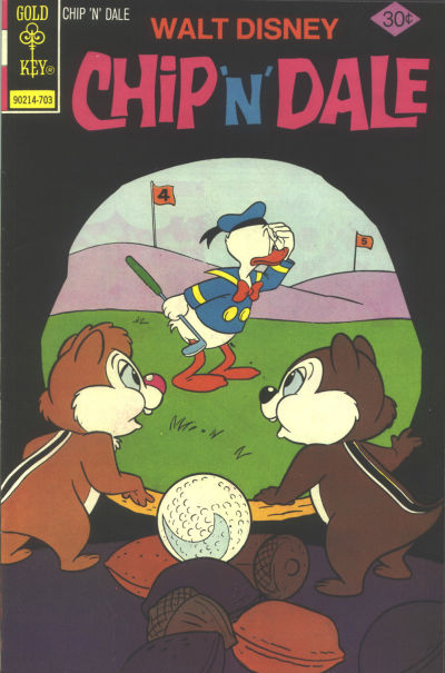Cover for Walt Disney Chip 'n' Dale (Western, 1967 series) #45 [Gold Key]
