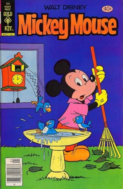Cover for Mickey Mouse (Western, 1962 series) #203
