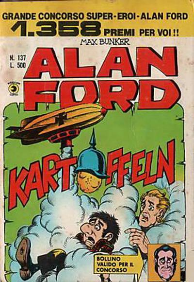 Cover for Alan Ford (Editoriale Corno, 1969 series) #137