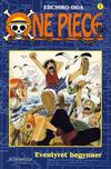 Cover for One Piece (Bladkompaniet / Schibsted, 2005 series) #1 - Eventyret begynner [Bilag til Pondus]