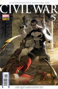 Cover Thumbnail for Civil War (Panini España, 2007 series) #5
