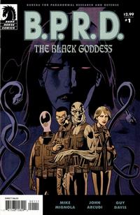 Cover Thumbnail for B.P.R.D.: The Black Goddess (Dark Horse, 2009 series) #1