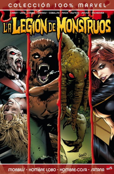 Cover for 100% Marvel: La Legión de los Monstruos (Panini España, 2008 series) 