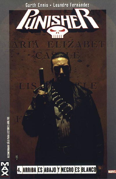 Cover for 100% MAX: Punisher (Panini España, 2005 series) #4