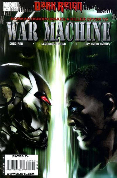 Cover for War Machine (Marvel, 2009 series) #5