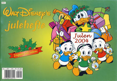 Cover for Walt Disney's julehefte (Hjemmet / Egmont, 2002 series) #2004