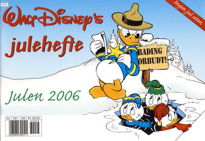 Cover for Walt Disney's julehefte (Hjemmet / Egmont, 2002 series) #2006