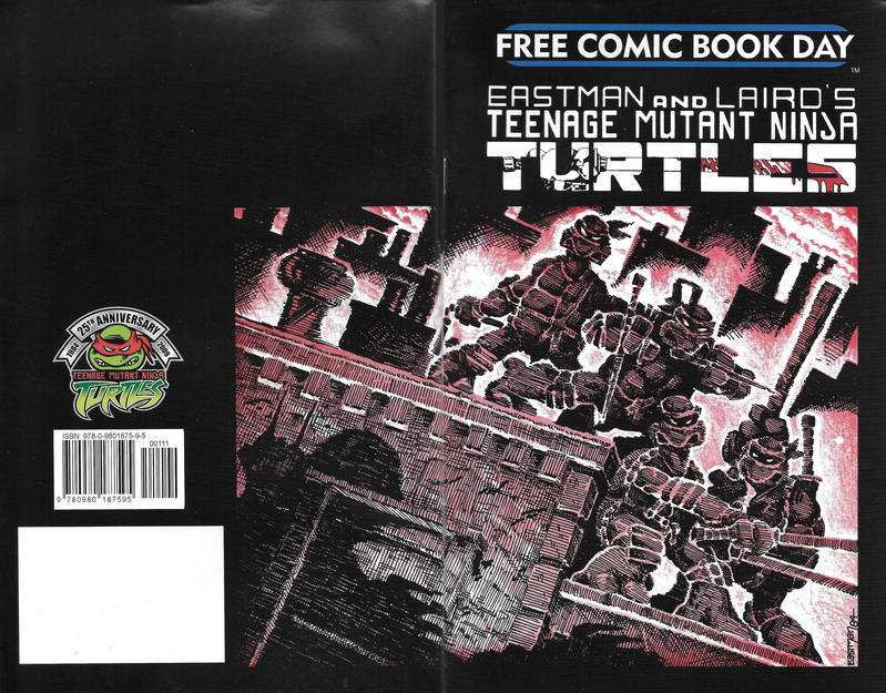 Cover for Teenage Mutant Ninja Turtles #1 FCBD Edition (Mirage, 2009 series) 