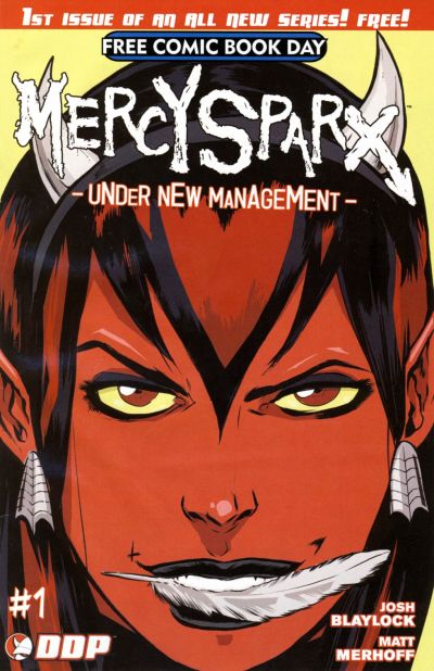 Cover for Mercy Sparx, Volume 2: Under New Management Issue #1: Free Comic Book Day Edition (Devil's Due Publishing, 2009 series) #1
