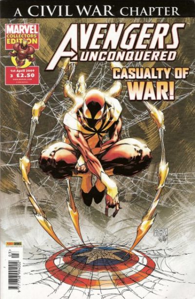 Cover for Avengers Unconquered (Panini UK, 2009 series) #3